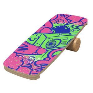 서핑 밸런스보드 스노보드 실내 운동기구 트레이닝 꽃무늬