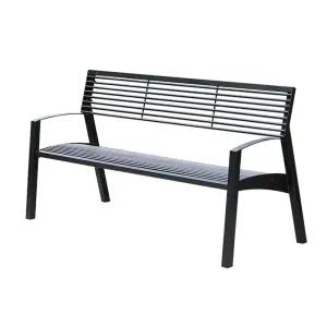 철제 야외벤치 야외의자 공원 평벤치 카페 대기의자