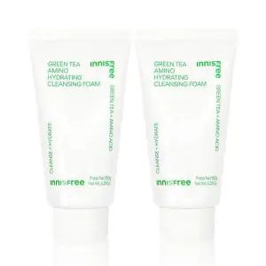 [셀러허브][이니스프리] 이니스프리 그린티 수분 아미노 클렌징 폼 150g 2개 (S16574950)