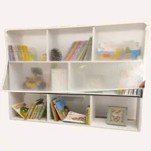 커튼 가림막 책장가리개 유리 화이트