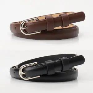 [셀러허브]심플 여성 얇은허리띠 정장벨트 1+1 (S27272743)