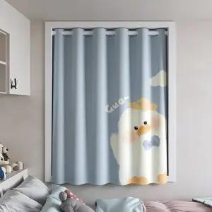 아이방 셀프 설치 햇빛차단 작은방 형상기억 암막 린넨