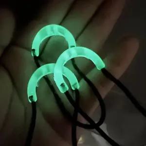 [셀러허브]등산용 야광고리 야간캠핑 야광링 분실방지 지퍼걸이 10pcs (S30235241)