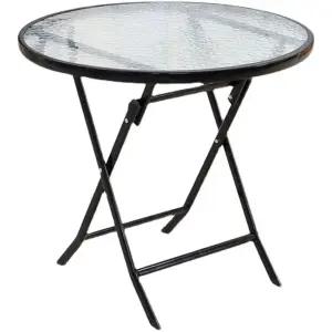 야외테이블 야외용 정원 카페 60cm 스 접이식 테이블