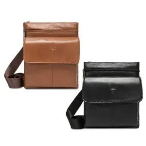 [룽스]가죽가방 남성 크로스백 출퇴근 보조 BM86