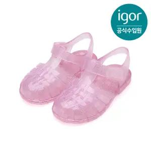 [롯데백화점]이고르 클라시카 젤리슈즈 크리스탈 글리터 3 COLORS IGSDJ2L2 키즈샌들 by 트래드후스