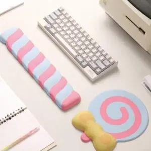 [셀러허브]온더벨라 탄탄한지지력 마우스 키보드 메모리폼 손목받침대 (S45036275)