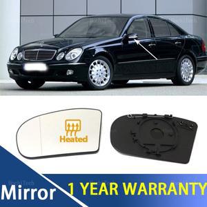 메르세데스 호환 벤츠 호환 E 클래스 C W211 W203 용 왼쪽 OR 오른쪽 사이드 윙 유리 자동차 백미러