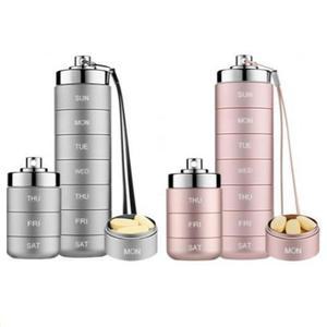 약병 방수 여행용 순수 태블릿 실린더 키링 분리형 스테인리스 티타늄 펜던 캡슐 목걸이