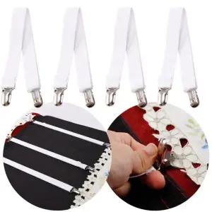 침대고정밴드 침대 커버 의자시트 이불 매트리스 고정핀 4p