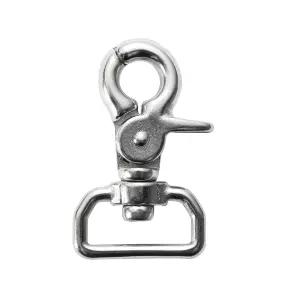 1팩 헤비 듀티 스위블 스냅 후크 랜야드용 316 스테인리스 스틸 트리거 클립 열쇠 애완동물 끈 녹슬지 않는