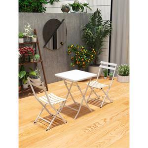 밝은 노란색 철제 PP 발코니 카페 야외테이블세트 유니크 야외 테이블 미니테이블