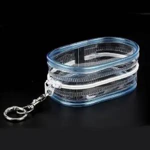 [룽스]투명보관함 열쇠고리 다용도 파우치 세면백