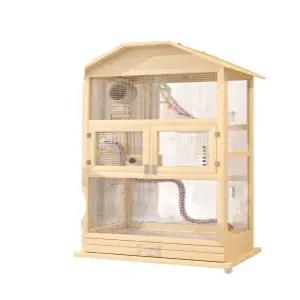 앵무새 케이지 놀이터 야외 찌르레기 울타리 사육장