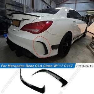 메르세데스 호환 벤츠 호환 CLA 클래스 W117 CLA200 220 250 260 45 AMG 2013- 후면 범퍼 스포일러 에어 벤