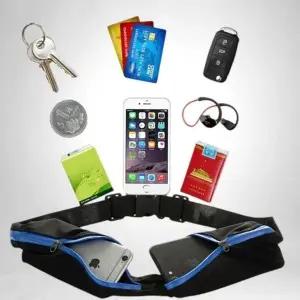 [룽스]마라톤 핸드폰수납벨트 헬스 요가 힙색 핸