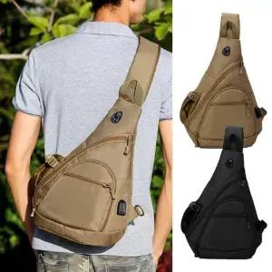 [룽스]가방 포켓 크로스 남성메신저백 바디백