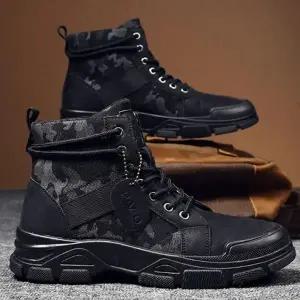 [룽스]남성 신발 레이스업 남자워커 남성워커