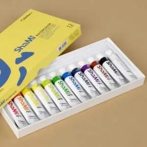 ( )수채화물감 10ml 12색 미술도구 그림물감