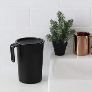 국산 미니 스윙 데스크 쓰레기통 화장대 휴지통 2L