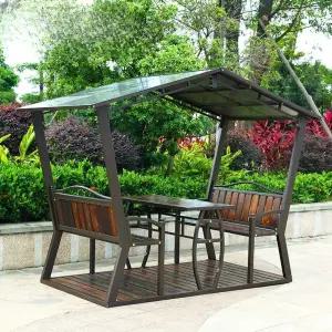 파고라 쉼터 정자 야외 가제보 30튜브 한옥 오두막 테이블