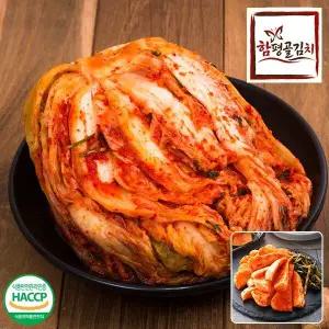 [신세계라이브쇼핑]함평골김치 감칠맛 풍부한 전라도 포기김치5kg+총각김치1kg