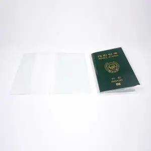 신 여권케이스 비닐 커버 여행 여권커버 2P