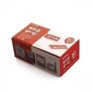 ( )아크릴 알림판 50개박스 인쇄물꽂이 홍보물꽂이