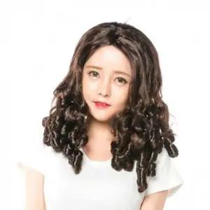 ( )웨이브 여장 가발 헤어가발 중단발가발