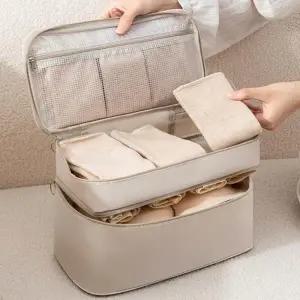 온더벨라 여행용 언더웨어파우치 3단 정리수납가방