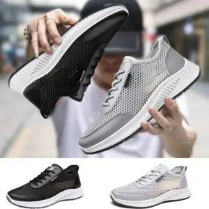 [룽스]데일리 깔끔 스타일 남성 메쉬 신발 운동화