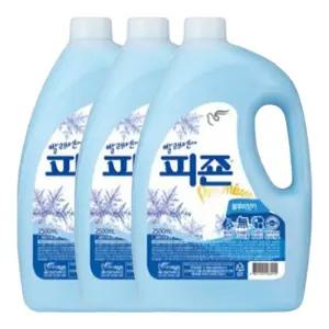 피죤 섬유유연제 블루비앙카 2500ml X 3개