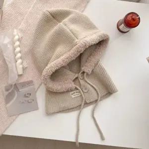 온더벨라 니트 후드워머 바라클라바 넥워머