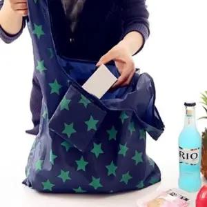 [룽스]접이식 마트바구니 휴대용 시장 바구니