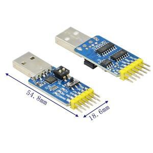 CP2102 6-in-one 다기능 직렬 포트 모듈 usb-TTL 485 232 상호 변환 3.3V5V 레벨과 호환 가능