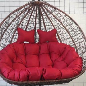 2인용 정원그네 쿠션 방수 탈부착 스윙 의자용 두꺼운 방석