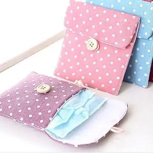 [룽스]면 여성용품 동전지갑 미니 가방 파우치