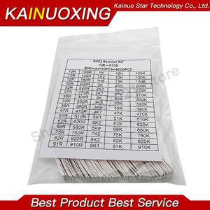 0805 SMD 저항기 키트 모듬 1ohm-1M ohm 1% 33값 X 20PCS660PCS  0603 1206 0402 10 36 80 값