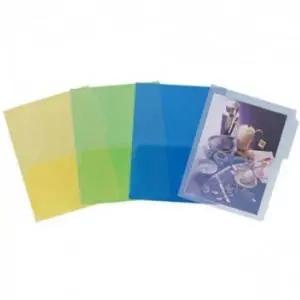 ( )투명 투포켓화일 노랑 10개 봉투화일 포켓홀더