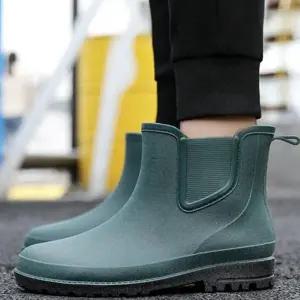 [룽스]디자인 발목 기장 활용도 레인부츠