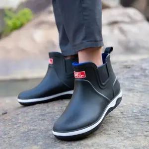 [룽스]남자앵클부츠 레인부츠 방수 장화 2컬러