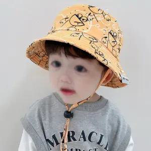 고퀄리티   모자 어린이 아동 앵글이개구리 벙거지 유아 여름 가을 귀여운모자 자외선차단 봄 준캡