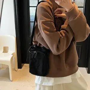 [룽스]크로스 백 여행 폰 여성미니가방 가방 블랙