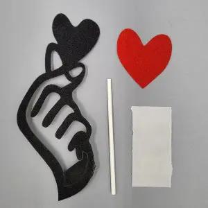 초미니 손하트 응원 도구 데코 장식 행사 A형1개