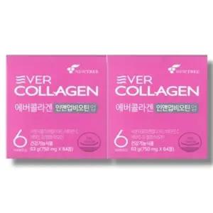 [건강나라] 에버콜라겐 인앤업비오틴 업 750mg 84정 2박스