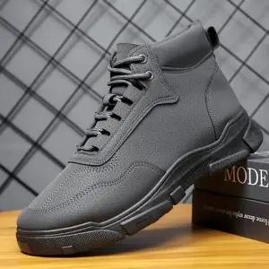 [룽스]짝꿍닷컴 모던 레이스업 워커 2컬러