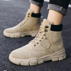 [룽스]하이탑 부츠 캐주얼화 워커 2컬러