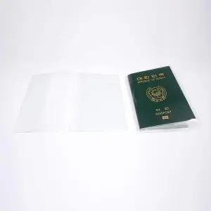 신 여권케이스 비닐 커버 여행 여권커버 2P