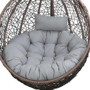 흔들 그네 쿠션 빈백 세밀 라운드 라탄 둥지 흔들그네 발코니 방석 라탄그네쿠션