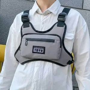 [룽스]체스트백 그레이 여행가방 러닝백